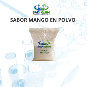 sabor mango en polvo
