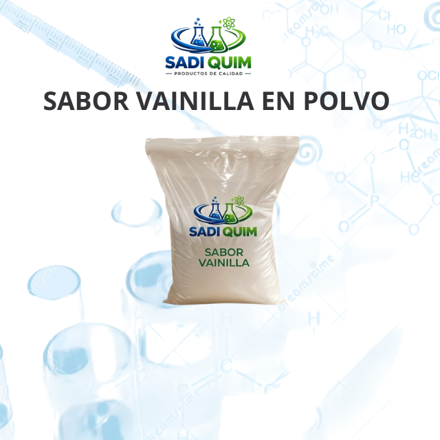 sabor vainilla en polvo