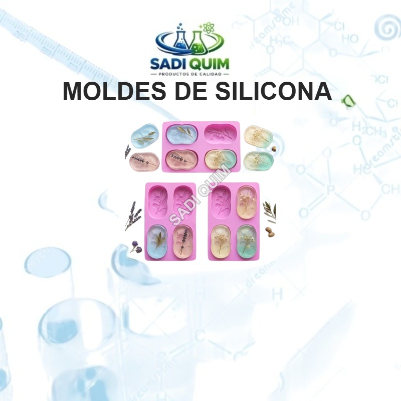 moldes de silicona para jabones